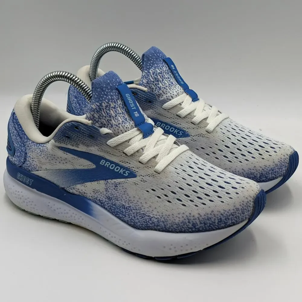 Brooks Ghost 16 Amparo Blue Limpet Shell Womens 8 Medium B UK 6 Running Shoes